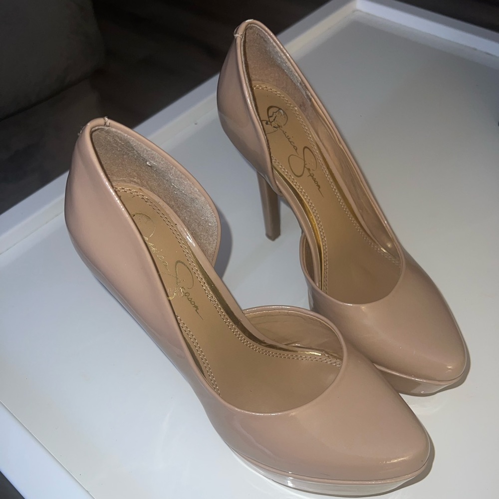Jessica Simpson Nude heels